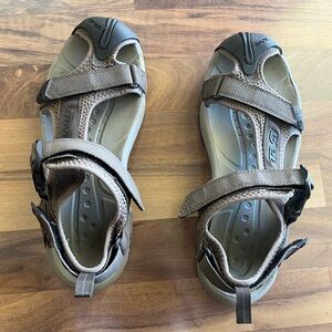 Teva Brown and Gray Sandals